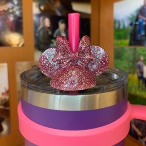 Minnie Mouse Straw Topper